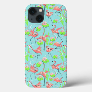 Para iPhone 13 Flamingo Fandango Multi iPad Mini funda