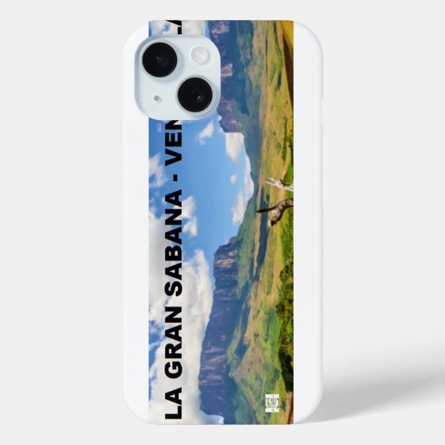 De Case-Mate Para iPhone Funda Apple 15 La Gran Sabana - Venezuela. (Reverso )