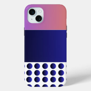 Para iPhone 15 Mini Funda azul