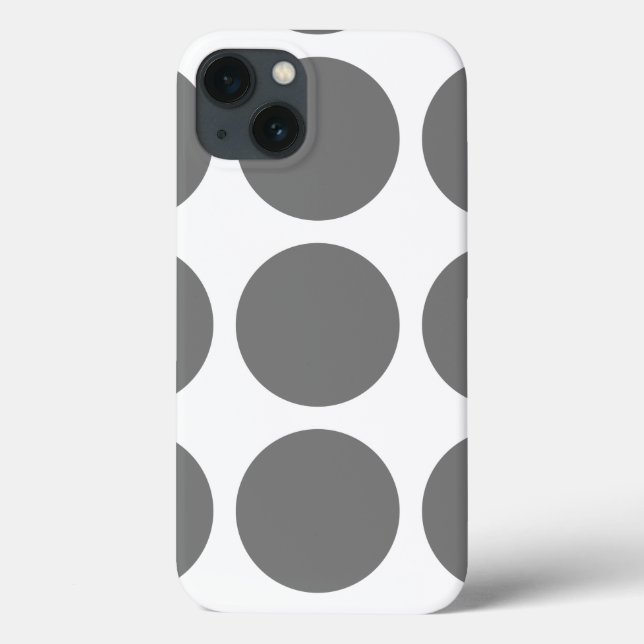 De Case-Mate Para iPhone Funda Big Polka Dots iPad BT (Reverso)