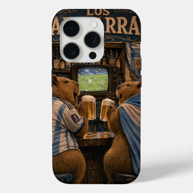 De Case-Mate Para iPhone Funda Capibarras Bar (Reverso )