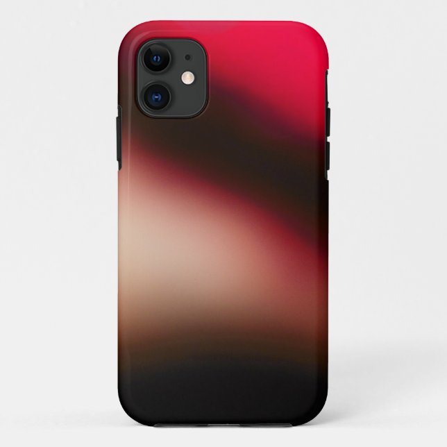 De Case-Mate Para iPhone Funda del Explorador rojo abstract-Mate (Reverso)
