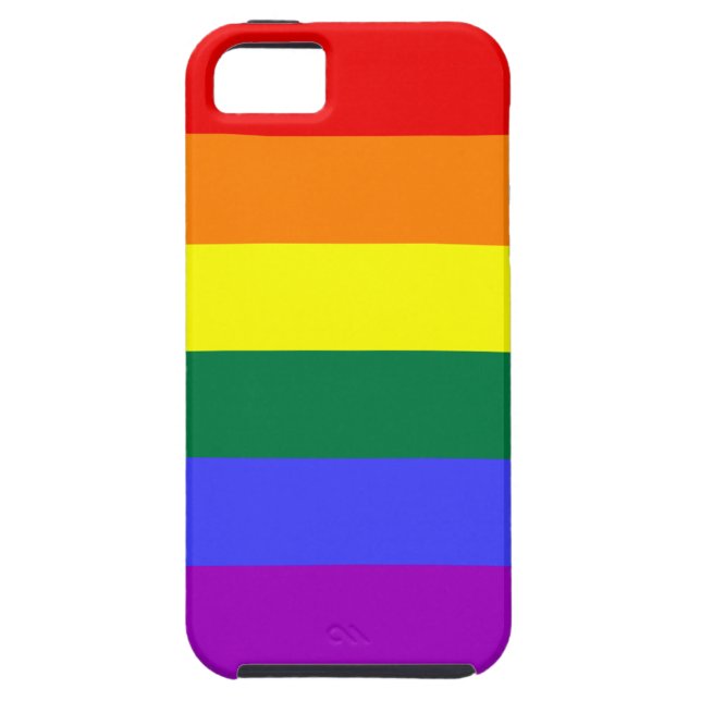 De Case-Mate Para iPhone Funda del Orgullo Arcoiris (Atrás)