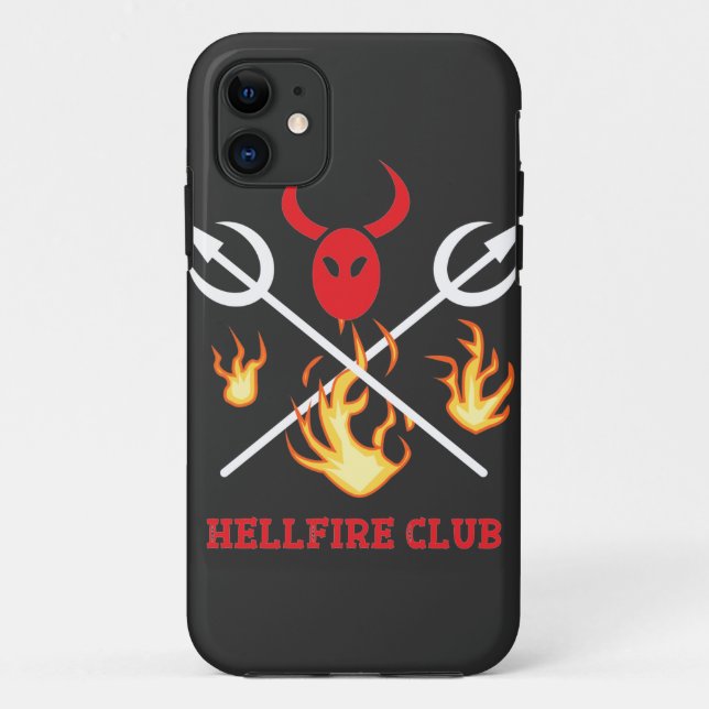 De Case-Mate Para iPhone Funda del Rótulo Hellfire Club 11 (Reverso)