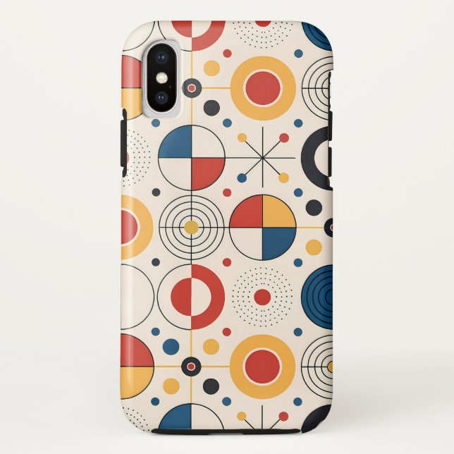 De Case-Mate Para iPhone Funda diseño geométrico (Reverso)