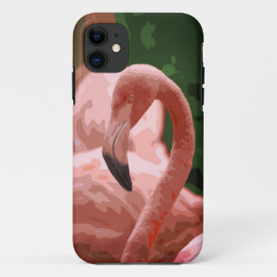 Funda Flamingo Pose Art iPhone5