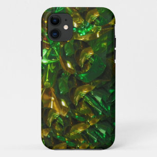 Para iPhone 11 Funda Golden Emerald-Mate