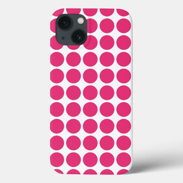 De Case-Mate Para iPhone Funda Mini Polka Dots iPad BT (Reverso)