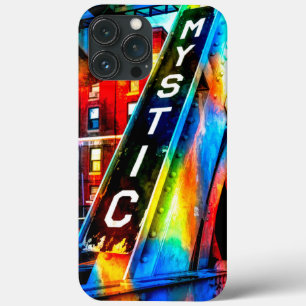 Para iPhone 13 Pro Max Funda místico colorido Mate Samsung Galaxy Funda