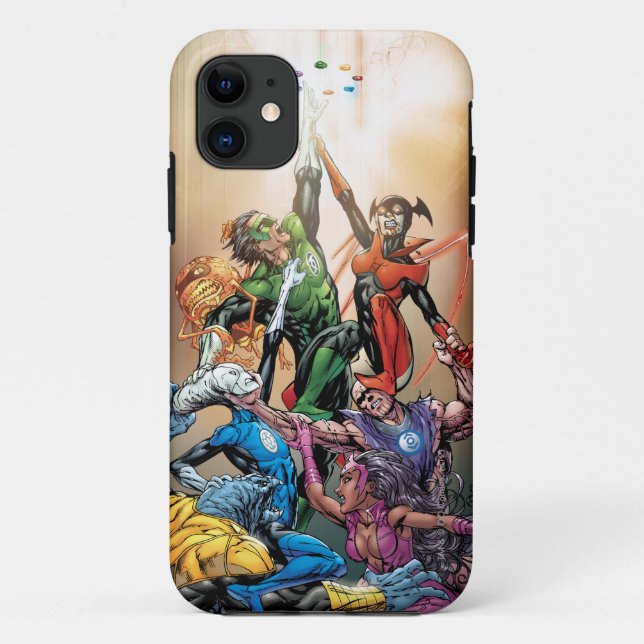 De Case-Mate Para iPhone Funda nocturna negra (Reverso)