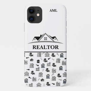 Para iPhone 11 Funda profesional inmobiliario personalizado Mate 
