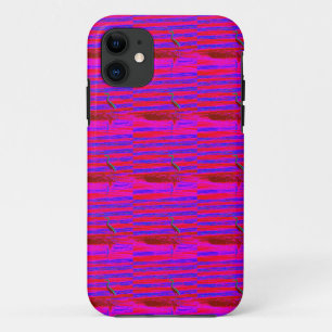 Para iPhone 11 funda púrpura rosa