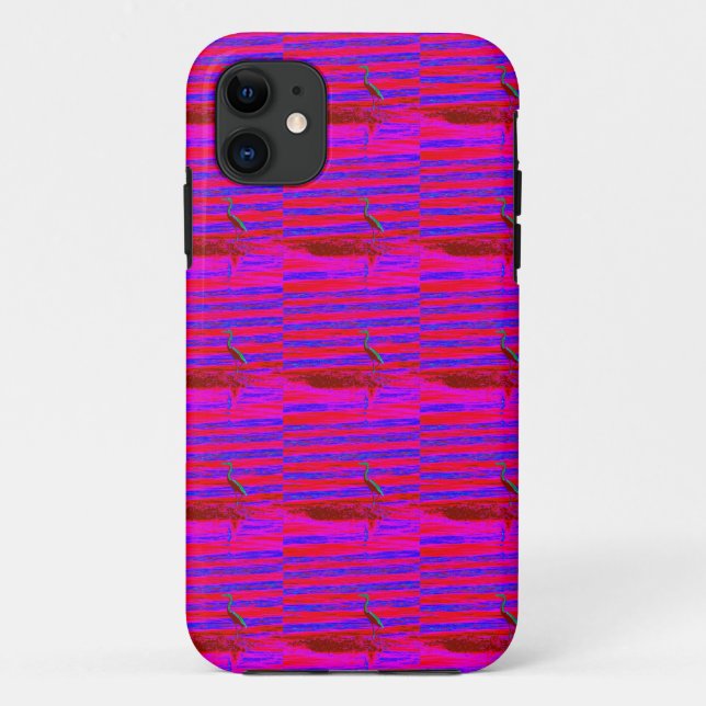 De Case-Mate Para iPhone funda púrpura rosa (Reverso)