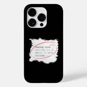 Para iPhone 14 Pro De Case-Mate Funda Solitario Buscando Un Amigo - Anuncio Clasif