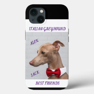 PARA iPhone 13 FUNDA Y NOMBRES DEL APPLE ITALIANO GREYHOUND APPLE