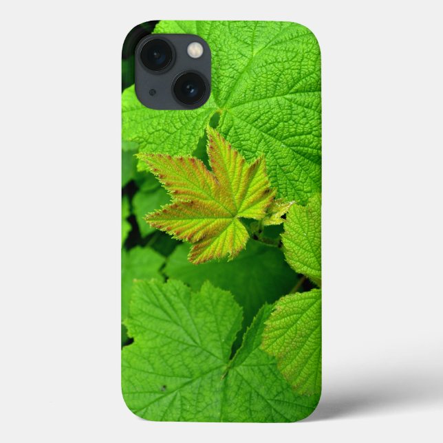 De Case-Mate Para iPhone Green Leaves Ipad Air Funda (Reverso)
