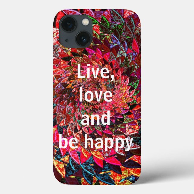 De Case-Mate Para iPhone Guay, asombroso, arcoiris, que cita al Funda Mate  (Reverso)