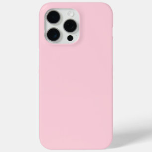 Para iPhone 15 Pro Max Manzana dura Funda rosa-mate