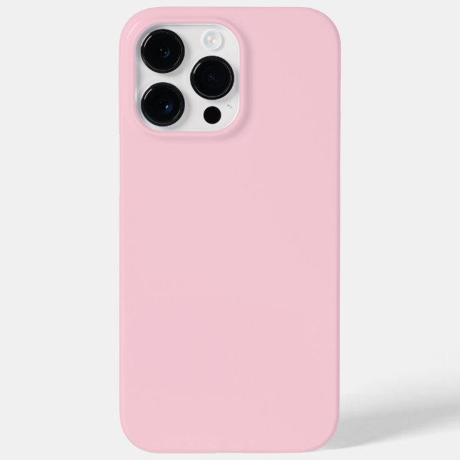 De Case-Mate Para iPhone Manzana dura Funda rosa-mate (Reverso)