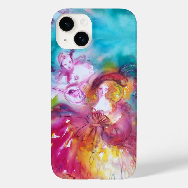 De Case-Mate Para iPhone MASQUERADE VENECIANO / PIERROT Y Funda ARLECCHINA (Reverso )