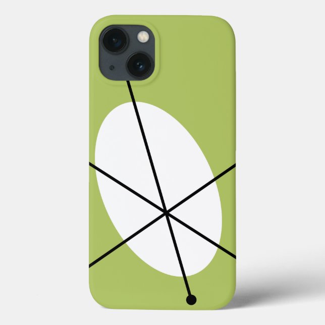 De Case-Mate Para iPhone mini funda Dazzle Green iPad (Reverso)