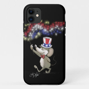 Para iPhone 11 Moe's Happy 4 Of July Night Celebration Funda