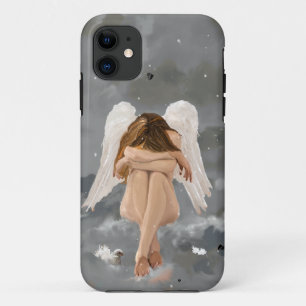 Para iPhone 11 Narnia Angel Resting Funda-Mate Funda