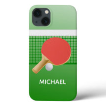 Ping Pong Table Tennis Design Smartphone Funda