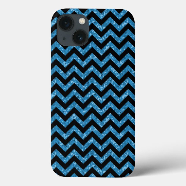De Case-Mate Para iPhone Purpurina Chevron Look Funda iPad Air BT (Reverso)