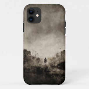 Para iPhone 11 Sobreviviente solitario Funda móvil apocalíptico