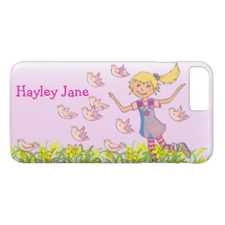 Para iPhone 8 Plus/7 Plus Vive la vida chica rubia iphone4S funda apenas
