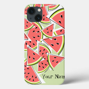 Watermelon 'Name' green iPad Mini funda