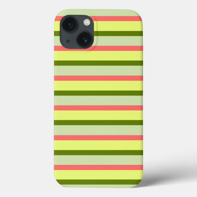 De Case-Mate Para iPhone Watermelon Stripe Classic iPad Mini funda (Reverso)
