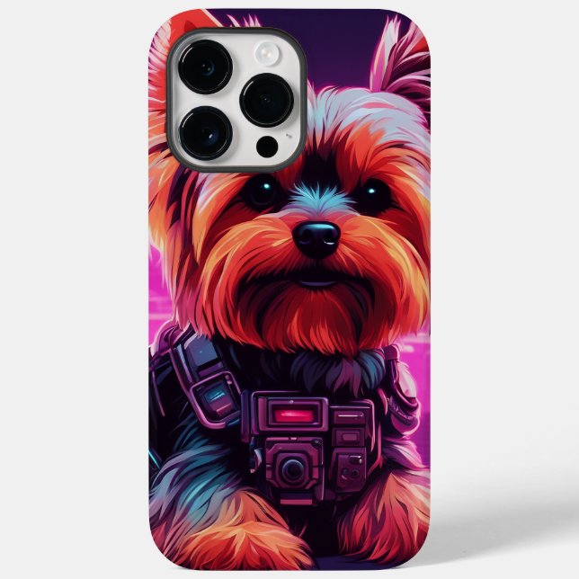 De Case-Mate Para iPhone Yorkie Funda (Reverso )