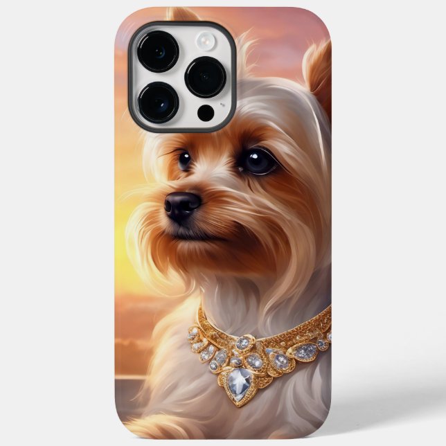 De Case-Mate Para iPhone Yorkie Funda (Reverso )