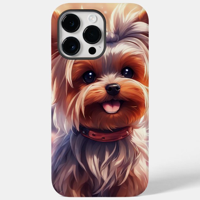 De Case-Mate Para iPhone Yorkie Funda (Reverso )