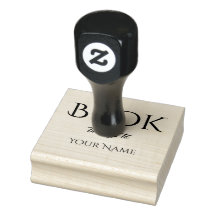 El Libro Pertenece A Su Nombre Personalizado Sello