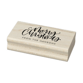 De Caucho Estampado navideño, sello navideño, personalizado