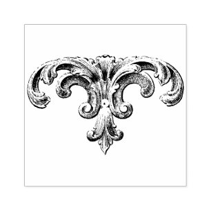 De Caucho Ornamento arquitectónico gótico  Sello