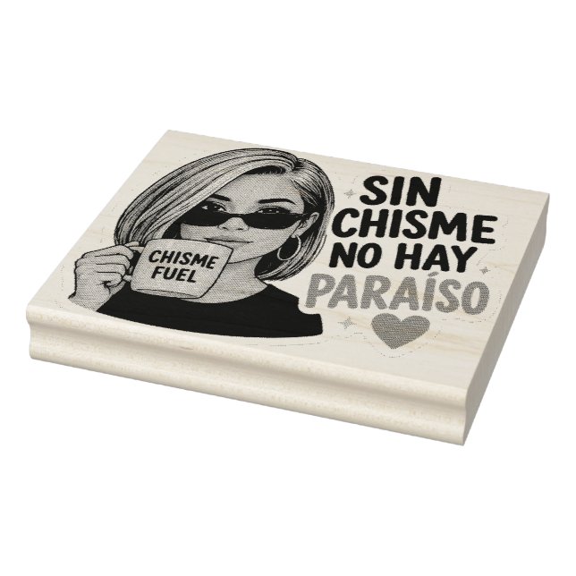 De Caucho Sello Chisme (Sello)