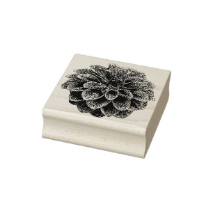 De Caucho Sello Dahlia Daze