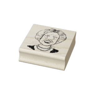 De Caucho Sello Eleanor Roosevelt