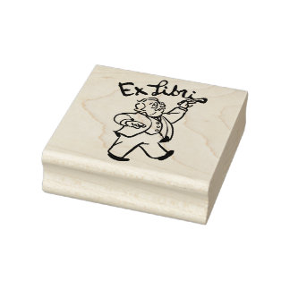 De Caucho Sello Ex Libris GKC