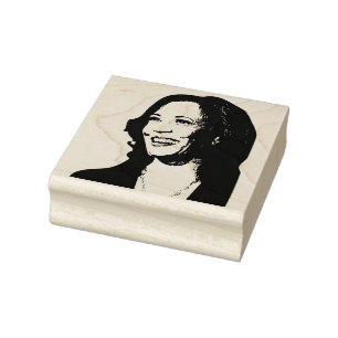 De Caucho Sello Kamala Harris