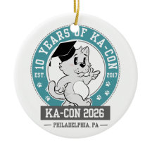 Adorno conmemorativo KACON 2026