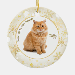De Cerámica Adorno conmemorativo para mascotas gato