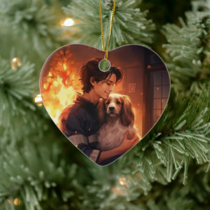De Cerámica Adorno conmemorativo para mascotas, regalo para ma