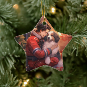 De Cerámica Adorno conmemorativo para mascotas, regalo para ma
