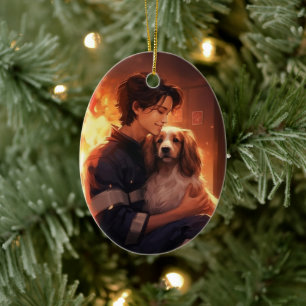 De Cerámica Adorno conmemorativo para mascotas, regalo para ma