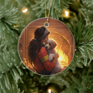 De Cerámica Adorno conmemorativo para mascotas, regalo para ma